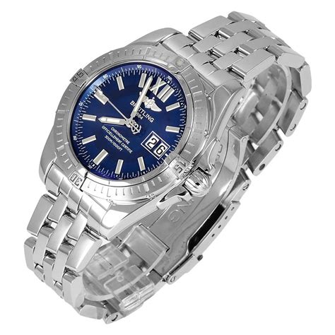 breitling galactic manual|Breitling galactic 41 blue dial.